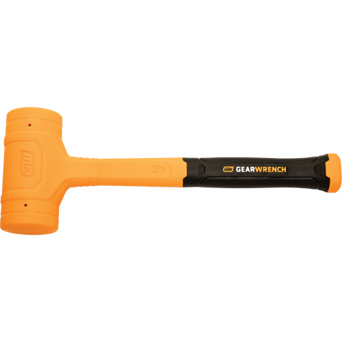 Dead Blow Hammer, 48 oz., Smooth Grip, 14-1/2" L Auto-Cam