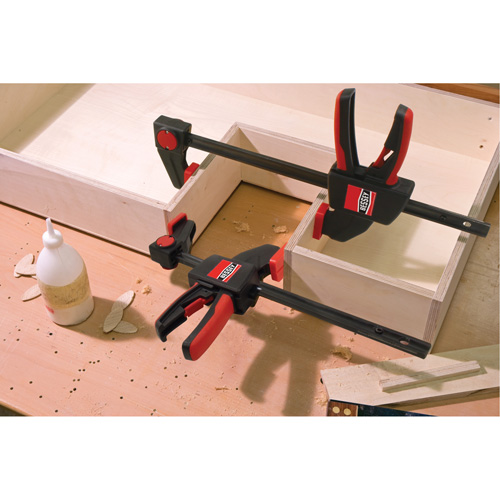 4-Piece Medium & Large Trigger Clamps Set, 12" (304.8 mm)/6" (152.4 mm) Auto-Cam