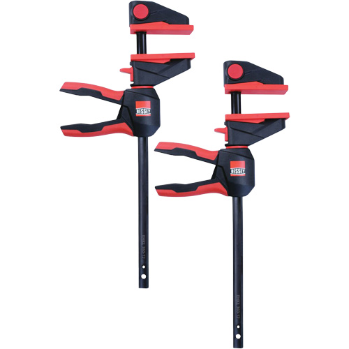 One-Hand Bar Trigger Clamps with 360° Rotating Handle Set, 12" (304.8 mm) Auto-Cam