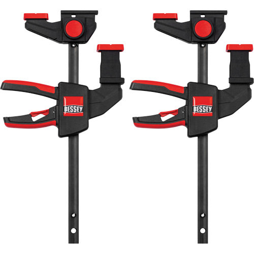 2-Piece One-Handed Table Clamps, 6" (152.4 mm) Auto-Cam