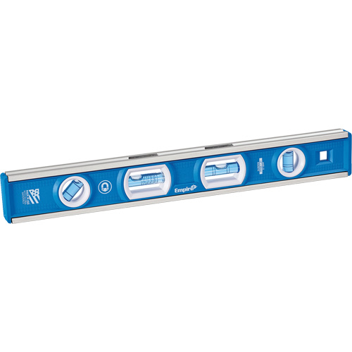 Tool Box Level, Box, 1' L, Aluminum, 4, Magnetic Auto-Cam