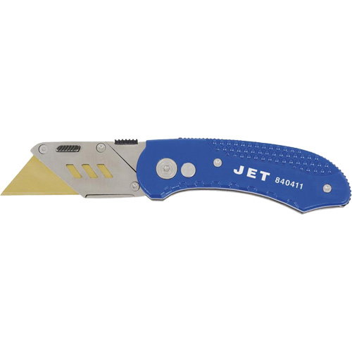 Couteau utilitaire pliant et robuste JFFK-100, lame en Acier Auto-Cam