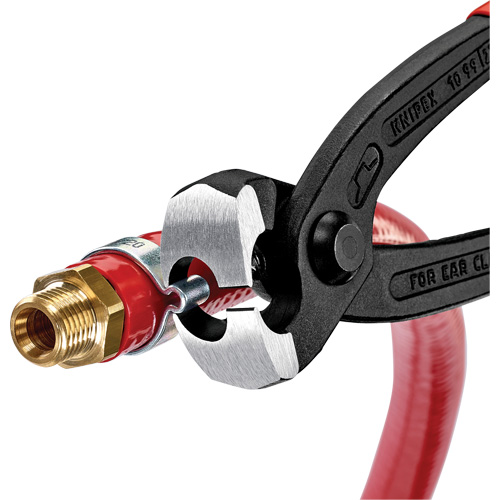 Pince pour collier de serrage &agrave; oreillette 8-3/4" avec m&acirc;choires frontales et lat&eacute;rales Auto-Cam