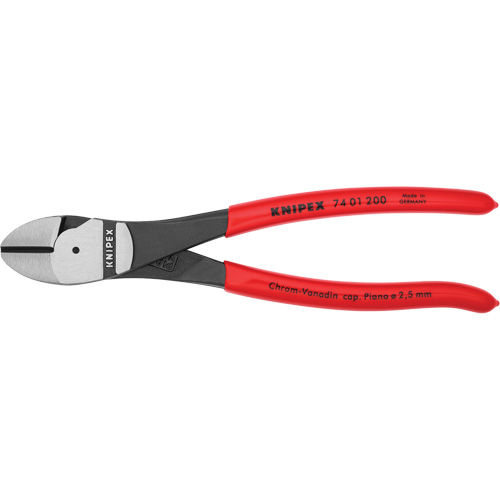 High Leverage Diagonal Cutters, 8" L Auto-Cam
