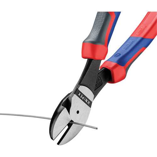 Pince coupante diagonale &agrave; levier d&eacute;multipli&eacute; avec poign&eacute;e KNIPEXTEND, 8" lo Auto-Cam