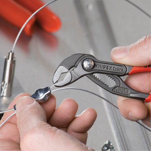 Cobra&reg; Water Pump Pliers, 5" Auto-Cam