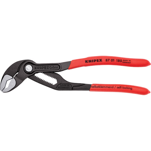Cobra&reg; Water Pump Pliers, 7-1/4" Auto-Cam