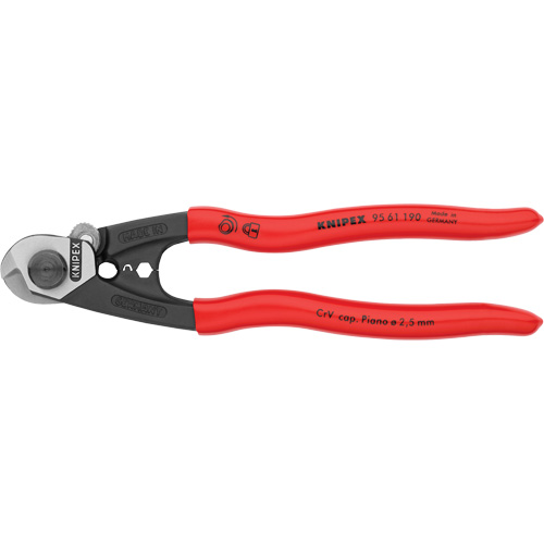 Wire Rope Shears, 7-1/2" Auto-Cam