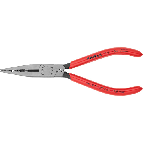 4-in-1 Electricians' Pliers with Metric Wire, 6-1/4" L Auto-Cam