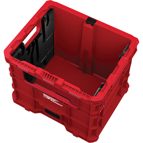 Bac distributeur de fils XL PACKOUT, 15-3/4" x 18-5/8" x 15", Noir/Rouge Auto-Cam