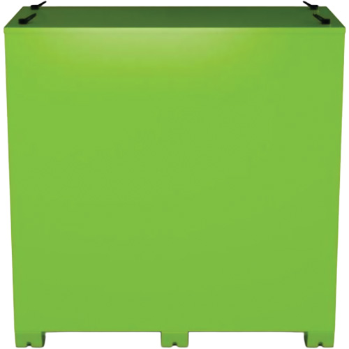 Onsite PPE Storage Cabinet, Steel, High-Visibility Lime Green Auto-Cam