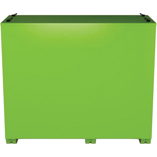 Ventilated Onsite PPE Storage Cabinet, Steel, High-Visibility Lime Green Auto-Cam