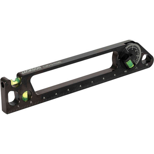 Level, 1' L, Aluminum, 3, Magnetic Auto-Cam