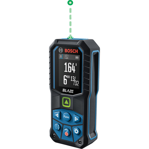 T&eacute;l&eacute;m&egrave;tre laser rouge BLAZE, 0.0' - 165' (0.0 m - 50,2 m) Gamme de mesure, Num&eacute;rique (&eacute;lectronique) Auto-Cam