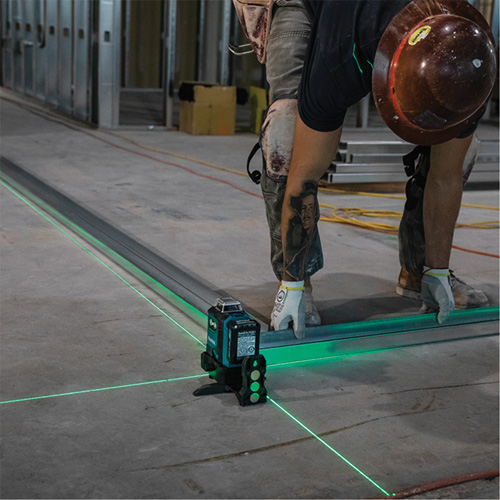 12Vmax CXT Green Multi Line Laser (Tool Only) Auto-Cam