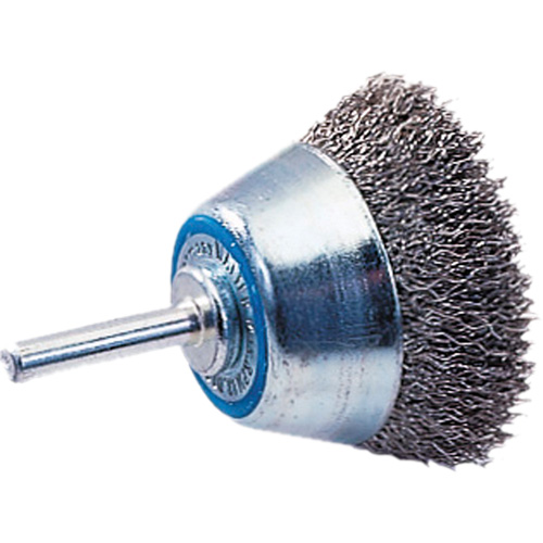 Mounted Crimped Wire Brush Auto-Cam