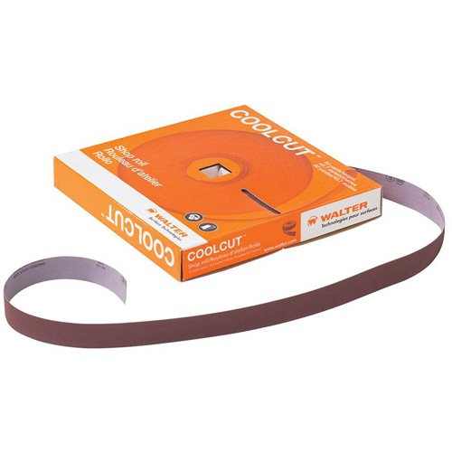 Coolcut Hand Sheet, Aluminum Oxide, 1-1/2" W x 150' L, P60 Grit Auto-Cam