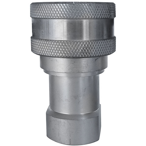 Hydraulic Quick Coupler - Stainless Steel Manual Coupler, Brass/Stainless Steel Auto-Cam