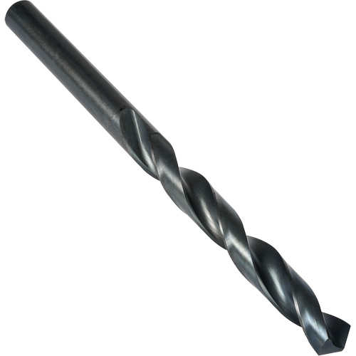 Taper Length Drill Bit, 3/4", High Speed Steel, 5-7/8" Flute, 118° Point Auto-Cam