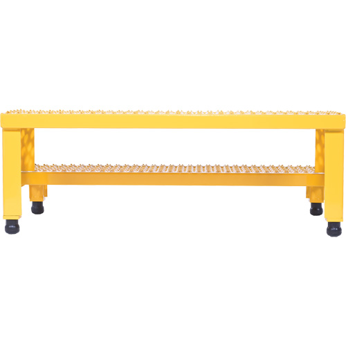 Adjustable Step-Mate Stand, 2 Step(s), 36-3/16" W x 22-7/8" L x 15-1/4" H, 500 lbs. Capacity Auto-Cam