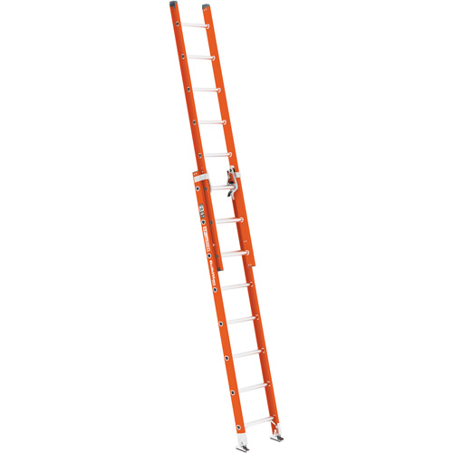BuildMan&reg; Extension Ladder, 300 lbs. Cap., 16' H, Grade 1A Auto-Cam