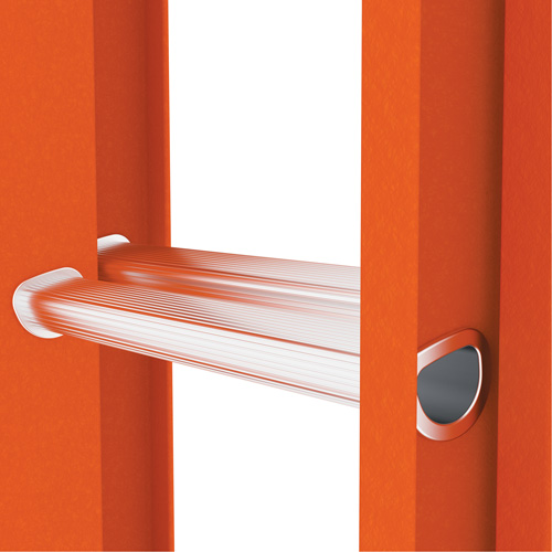 BuildMan&reg; Extension Ladder, 300 lbs. Cap., 16' H, Grade 1A Auto-Cam