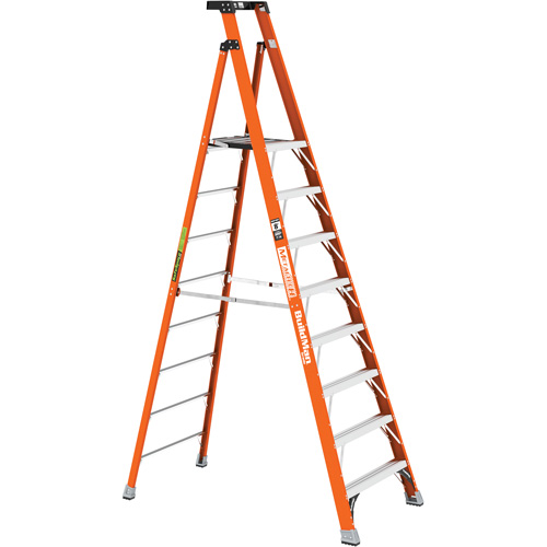 Escabeau avec plateforme Safespace, 8', Cap. De 300 lb Auto-Cam
