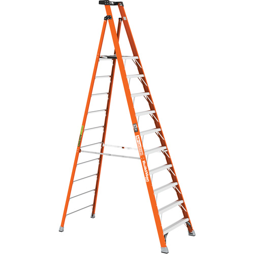 Escabeau avec plateforme Safespace, 10', Cap. De 300 lb Auto-Cam