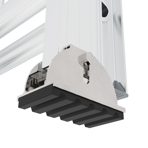 Jobsite Series Extension Ladder, 225 lbs. Cap., 20' H, Grade 2 Auto-Cam