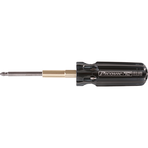 Sixpac Plus Multi-Bit Screwdrivers Auto-Cam