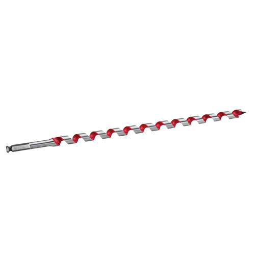 Ship Auger Drill Bit, 3/4" Diameter, 15" Flute, 7/16" Hex Shank Auto-Cam