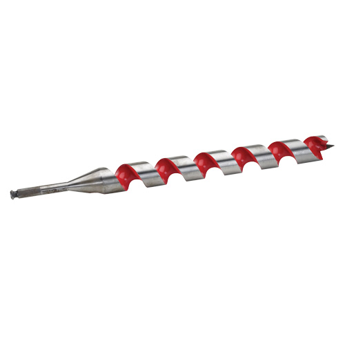 Ship Auger Drill Bit, 1-1/2" Diameter, 15" Flute, 7/16" Hex Shank Auto-Cam