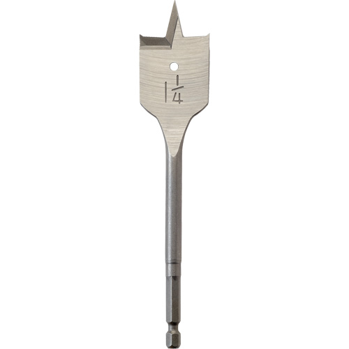 M&egrave;che plate, Diam&egrave;tre de 1-1/4", Tige 1/4" hex, Longeur de 6" Auto-Cam