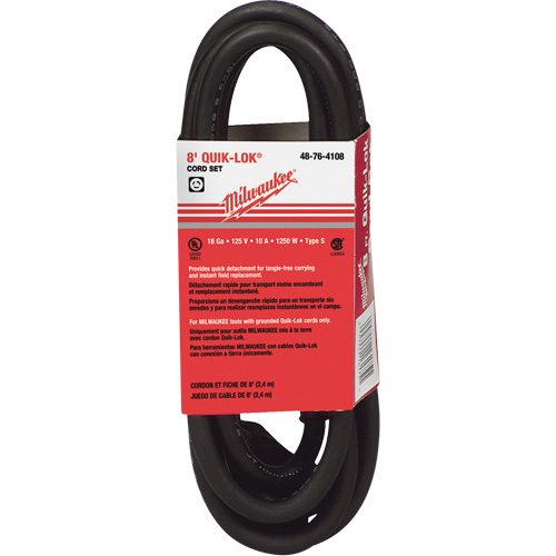 Cordon Quik-Lok avec prise de style tournante Auto-Cam