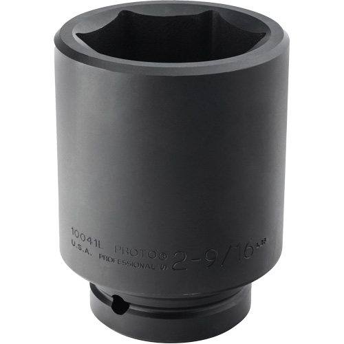 Socket, Impact, 2-9/16", 1" Drive, 6 Points, Deep Auto-Cam