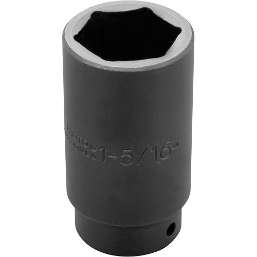 Socket, Impact, 1-5/16", 1/2" Drive, 6 Points, Deep Auto-Cam