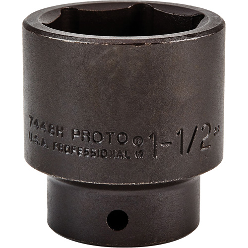 Socket, Impact, 1-1/2", 1/2" Drive, 6 Points Auto-Cam