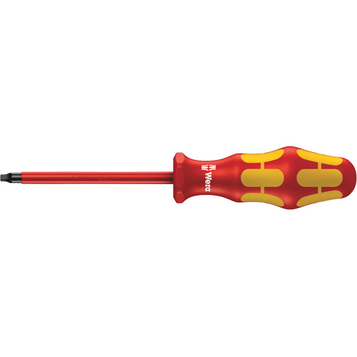 Tournevis isol&eacute; Square Plus, Tige de #2, Ronde, 8-1/16" lo, Prise en Plastique Auto-Cam