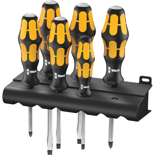 Jeu de tournevis s&eacute;rie 900 Chiseldriver et support, 6 mcx Auto-Cam