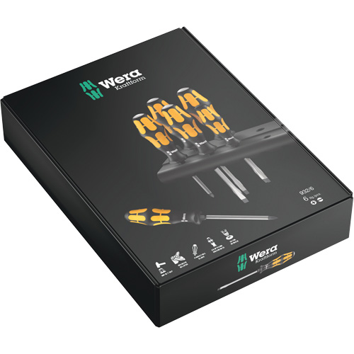 Jeu de tournevis s&eacute;rie 900 Chiseldriver et support, 6 mcx Auto-Cam