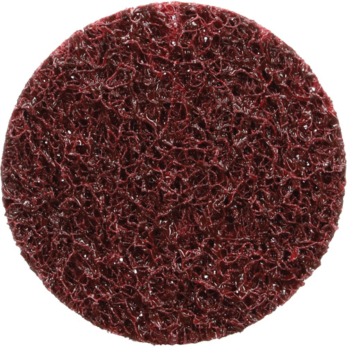 Disque de conditionnement de surface &agrave; remplacement rapide Standard Abrasives, 2" dia., Grain Moyen, Oxyde d'aluminium Auto-Cam
