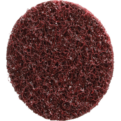 Disque de conditionnement de surface &agrave; remplacement rapide Standard Abrasives, 2" dia., Grain Moyen, Oxyde d'aluminium Auto-Cam