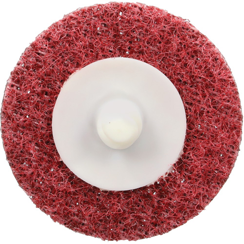 Disque de conditionnement de surface &agrave; remplacement rapide Standard Abrasives, 2" dia., Grain Moyen, Oxyde d'aluminium Auto-Cam