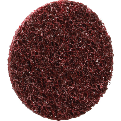Disque de conditionnement de surface &agrave; remplacement rapide Standard Abrasives, 2" dia., Grain Moyen, Oxyde d'aluminium Auto-Cam