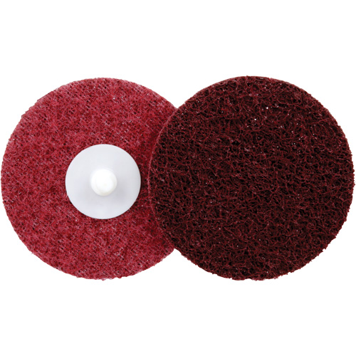 Standard Abrasives Quick-Change Surface Conditioning Disc, 3" Dia., Medium Grit, Aluminum Oxide Auto-Cam