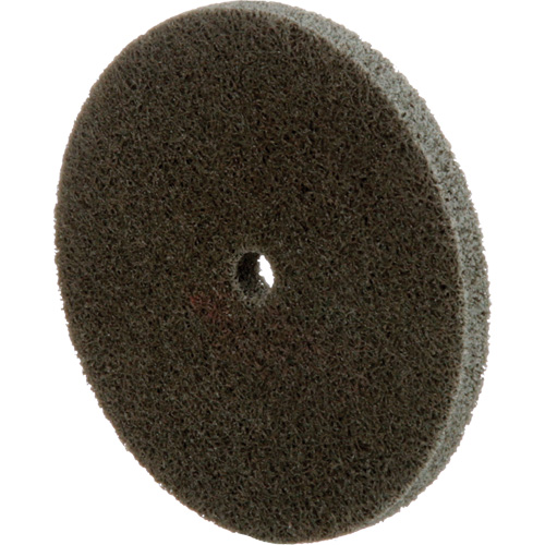 Disque unitaris&eacute; Standard Abrasives, 3" x 1/4", Arbre de 1/4", Grain de Fin, Oxyde d'aluminium Auto-Cam