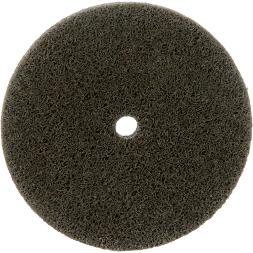 Disque unitaris&eacute; Standard Abrasives, 3" x 1/4", Arbre de 1/4", Grain de Fin, Oxyde d'aluminium Auto-Cam