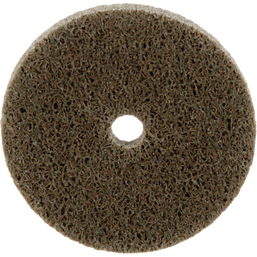 Disque unitaris&eacute; Standard Abrasives, 2" x 1/4", Arbre de 1/4", Grain de Moyen, Oxyde d'aluminium Auto-Cam