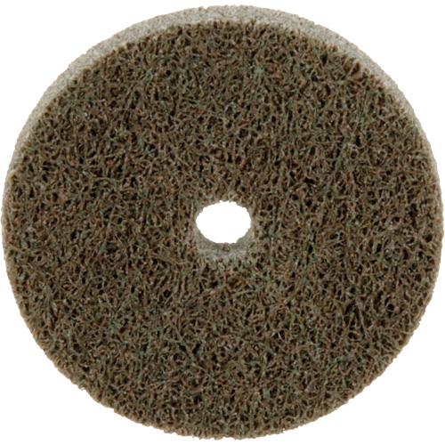 Disque unitaris&eacute; Standard Abrasives, 2" x 1/4", Arbre de 1/4", Grain de Moyen, Oxyde d'aluminium Auto-Cam