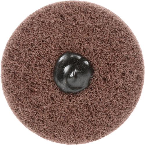 Meule Buff & Blend Standard Abrasives, 3" dia. x 3" la, Arbre 1/4", Oxyde d'aluminium Auto-Cam